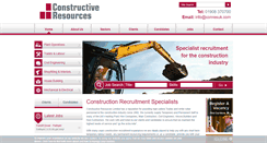 Desktop Screenshot of constructiveresources.com